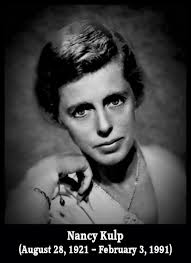 Nancy Kulp (Nancy Jane Kulp) Quote: "I was a brain symbol, not a sex  symbol." The Beverly Hillbillies (Jane Hathaway) Born: August 28, 1921,  Harrisburg, PA Died: February 3, 1991, Palm Desert,