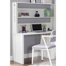37887 Cargo White Metal Computer Desk Hutch
