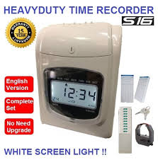 Support any punch card type. Mesin Perakam Waktu Punch Card 1 Set Pembekal Mesin Punch Card Time Recorder Call Whatsapp 019 3935571 Facebook