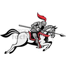 Knight With Jousting Lance Riding Horse Clipart Commercial Use Gif Jpg Png Eps Svg Ai Pdf Clipart 388378 Graphics Factory From a drawing in danmarks riges historie, johannes steenstrup, 1897. knight with jousting lance riding horse