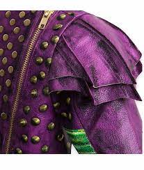 Mal Disney Desendants 2 Dove Cameron Biker Studded Leather Jacket Descendants Costumes Studded Leather Jacket Descendants Clothes