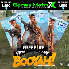 Free fire is a battle royale that offers a fun and addictive gaming experience. Free Fire 1550 Diamantes 1 Recarga P Conta Games Matrix