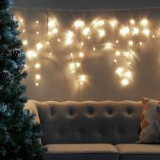 Christmas tree shop icicle lights. Buy Habitat 160 Warm White Icicle String Lights 8m Christmas Lights Argos