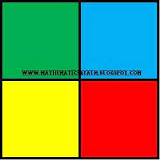 After students have finished working, i ask two students to come up and neatly divide the squares on the board into four equal triangles and four equal squares. How To Divide A Square Into Four 4 Equal Parts Realm Of Mathematics Divider Square Mathematics