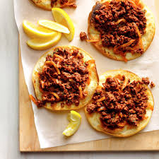 Lehmejun Armenian Pizza Recipe Recipes Ground Beef Recipes Beef Recipes