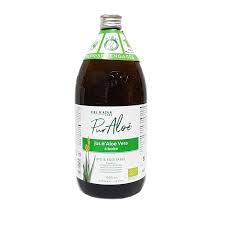 Régénère la peau et aide à la bonne digestion. Jus D Aloe Vera Bio Equitable 1 Litre Pur Aloe