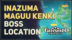 Inazuma Maguu Kenki Location Genshin Impact - YouTube