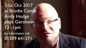 Andy Hodge plays at Brodie Castle