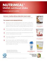 Usana Nutrimeal Usana Usana Health Sciences Usana Nutrimeal