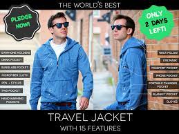 The World S Best Travel Jacket With 15 Features Baubax Best Travel Jacket Travel Jacket Jackets
