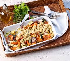 Mariniertes Sommergemuse Mit Kase Olivenol Kruste Rezept Lebensmittel Essen Gemusegerichte Hauptspeise