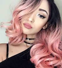 Check spelling or type a new query. Black To Pastel Pink Ombre Hair Novocom Top