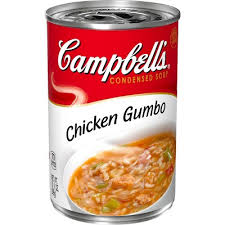 1 whole cooked skinless chicken breast, cubed. Campbell S Condensed Chicken Gumbo Soup 10 5oz Target