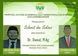 Check spelling or type a new query. Ucapan Selamat Pelantikan Rektor Fasya Iain Lhokseumawe