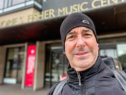 Thank you to Hunter Eberly for the invitation to play with the Detroit  Symphony Orchestra this week! It was a bit chilly outside, but seeing  Kristin Blanchard, Donald Roach and Carie -