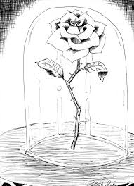 Hours of fun await you by coloring a free drawing disney beauty and the beast. Beauty And The Beast Rose By Kcjoker33 On Deviantart Beauty And The Beast Drawing Disney Drawings Rose Drawing