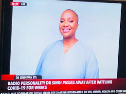 African physician and media personality who became recognized for hosting sidebar with sindi on johannesburg's kaya fm radio. Nz4dhq2efdvacm