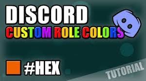 How to create role ln discord? Discord Tutorial Custom Role Colors Youtube