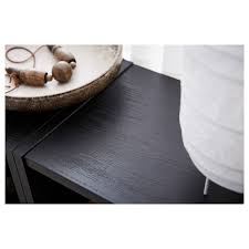 The description of the product says it's solid wood and it most certainly is. Billy Bookcase Black Brown 31 1 2x11x41 3 4 Ikea