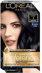 Bleach powders are available in different strengths and they often. L Oreal Paris Superior Preference Fade Defying Shine Permanent Hair Color 1 0 Ultimate Black 1 Kit Hair Dye Buy Online At Best Price In Uae Amazon Ae