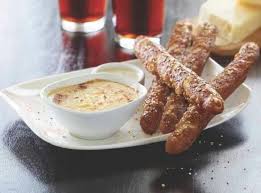 11 1 13 Applebee S Pretzel Sticks With Beer Cheese Beer Cheese Recipe Beer Cheese Beer Cheese Dip