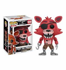 Funko Pop Games - Foxy The Pirate (FNAF) figura 109