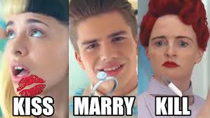 Kiss, Marry, Kill Challenge