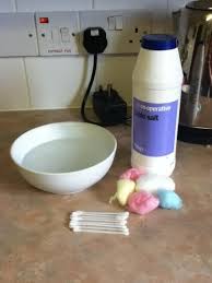 How To Clean An Infected Ear Piercing Recipe Infected Ear Piercing Baby Ear Piercing Ear Piercings
