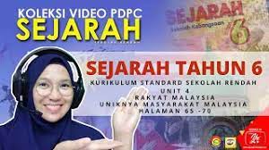 Like buku teks sejarah tahun 5 kssr? Sejarah Tahun 6 Unit 4 Rakyat Malaysia Halaman 66 70 Youtube