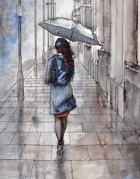 Image result for rain and umbrella