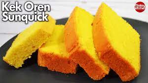 Kek buah yang sempurna, buahnya tak duduk atas kek dan tak mendap di dasar kek. Malay Kitchen Kek Oren Sunquick Mudah Dan Sedap Facebook