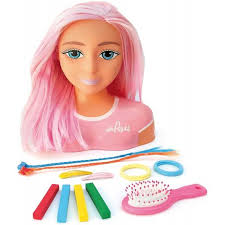 Comprar la Peluquería Busto de la Muñeca Nancy cabello Moreno