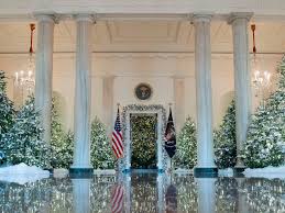 2013 white house christmas decorations unveiled 18 images us first lady michelle obama visits with children as they create crafts during the white house christmas. 31 Of The Most Spectacular White House Holiday Decorations From Kennedy Nixon Obama And More Vogue