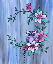 Join Us For A Paint Nite Event Thu May 31 2018 At 1800 Victoria Avenue East Regina Sk Purchase Your Tickets On Canvas Painting Diy Art Painting Owl Painting