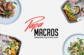 Papa Macros Healthy Meal Prep – Rosso Digital Web Design Client