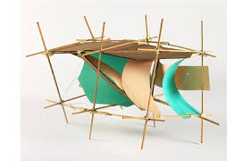 Essai Pour L Ikonostase Pour L Exposition Au Musee Des Beaux Arts De Philadelphie 2006 Maque Architecture Papier Maquettes Architecture Art Concret