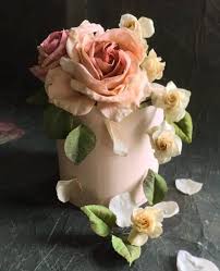 Sift together flour, baking powder, and salt. Life Like Sugar Flowers Turn Towering Cakes Into Blooming Bouquets
