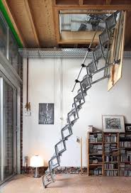 Attic Ladder We Could Make The Loft An Optional Open Space By Extending It And Giving It A Ladder Access With Hatch Stair Ladder Retractable Stairs House