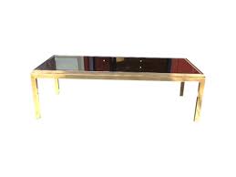 Vintage Antiqued Brass And Mirror Coffee Table On Chairish Com Antique Mirror Coffee Tables Mirrored Coffee Tables Coffee Table