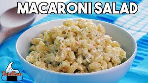 Cook macaroni according to package directions. Easy Macaroni Salad Hawaiian Style Recipe Youtube
