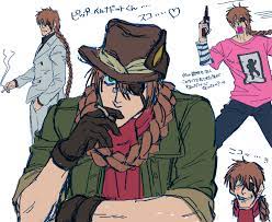 ｳｷｳｷﾏﾝﾎﾞ〜 on X: BGMにHELLSINGのOVA見てたんですがピップベルナドットくんがｽｺ男ﾀﾞｿﾞ…♡てなって落書きした落書きです  私の男の趣味はスーパーわかりやすい t.coHEi4gMf0DB  X