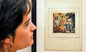 Tate Britain makes room for William Blake art found in railway timetable