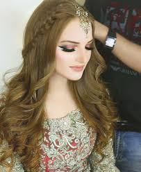 When it comes to party hairstyles, the simplest and easy to carry best party hairstyles is the high pony style. Abdullha Acirc Curren H A I R Acirc Curren In 2019 Lehenga Hairstyles Indian In 2021 Engagement Hairstyles Bridal Hair Buns Open Hairstyles