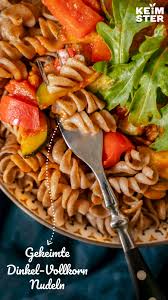 Gekeimte Bio Dinkel Vollkorn Nudeln Keimster In 2020 Vollkorn Gesunde Rezepte Abendessen Ideen
