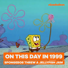 1080x1920 funny spongebob and patrick. Nickelodeon Only Spongebob Could Party With A Jellyfish For 12 Hours On This Day Spongebob Facebook