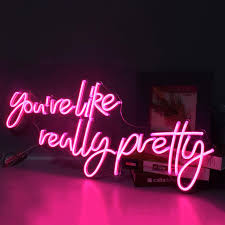 Here at neon signs nz, we are 100% committed to producing high quality led neon signs at industry best prices. Custom Neon Sign You Are Like Really Pretty Neon Sign Bedroom Custom Neon Light Among Us Sign Led Custom Pink Light Neon Wall Decoration Ins In 2021 Neon Wall Art Neon