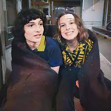 Back in december 2017, millie and jacob took to instagram with pictures of the two of them together, alongside heart emojis. Finn Wolfhard Updates V Twitter Them The Behind The Scenes Collection Of Finn Wolfhard Millie Bobby Brown And Joe Keery On The Set Of Stranger Things 3 Https T Co Bkwu46q7lf