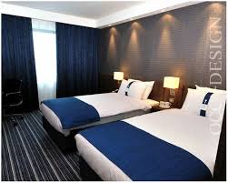 Holiday Inn Express Hotel Interior Design Hotel Bedroom Blue Bedroom Twin Bedroom