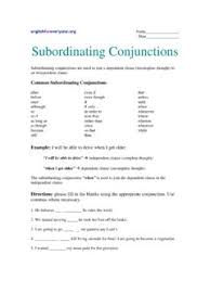 A dependent, or subordinate, clause is a clause that does not express a complete thought and cannot stand alone. Englishforeveryone Org Subordinating Conjunctions Englishforeveryone Org Subordinating Conjunctions Pdf Pdf4pro
