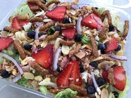 Wendy'S ☆Berry Burst Chicken Salad☆ Food Review!!! - Youtube